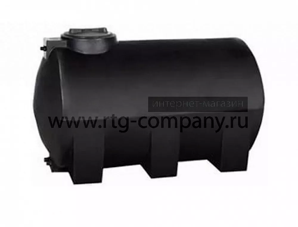Бак для воды пластиковый   500 л ATH-500 черный с поплавком Акватек